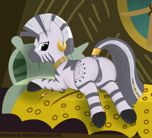 sleufoot:  Unfortunately, an incomplete commission. Had to terminate early due to complications.  Artwork by myself.  Larger image here.   X: Dat Zecora~