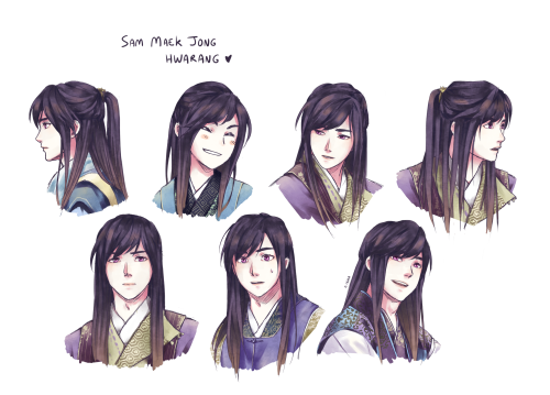 artistemika:HWARANG - Sam Maek Jong aka the KingI love this character so much T-T <3 I’m about to