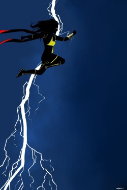 itsrisc:  Ms. Marvel by Ryan Scott Clements