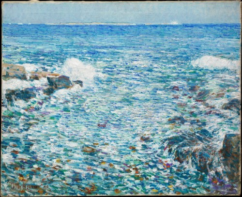 Surf, Isles of Shoals, by Frederick Childe Hassam, Metropolitan Museum of Art, New York City.