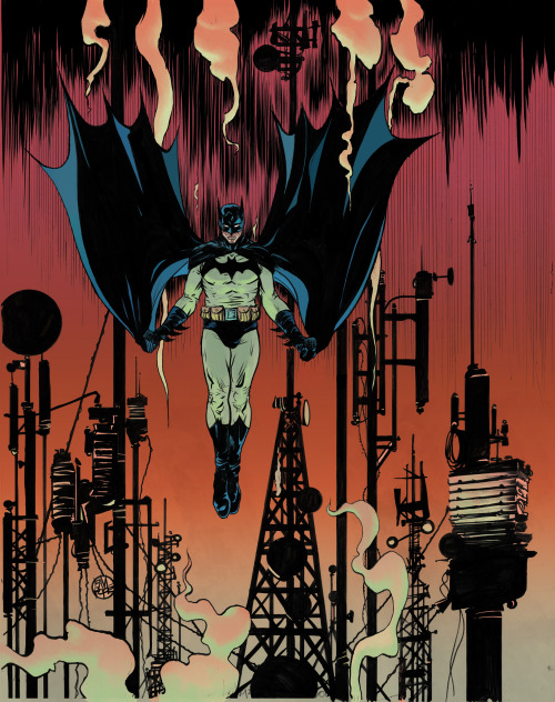 Works by Paul Pope colored by me.