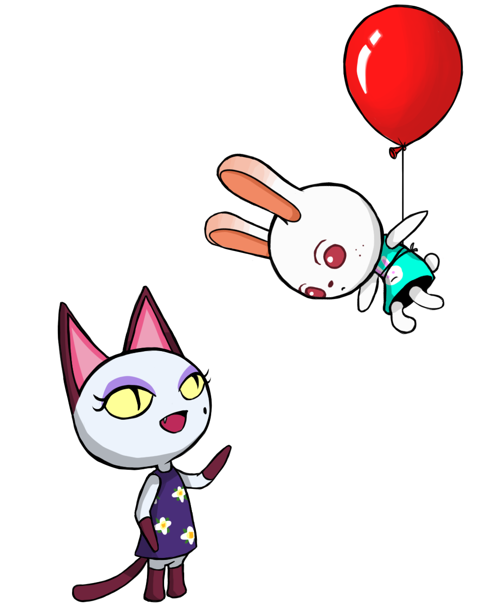 undeadniklos:  Ruby and Olivia Shenanigans  &ldquo;Goodbye forever, darling.&rdquo;