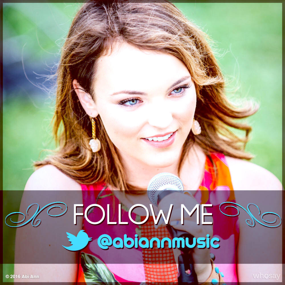 Follow along Tweeters! 💗
View more Abi Ann on WhoSay