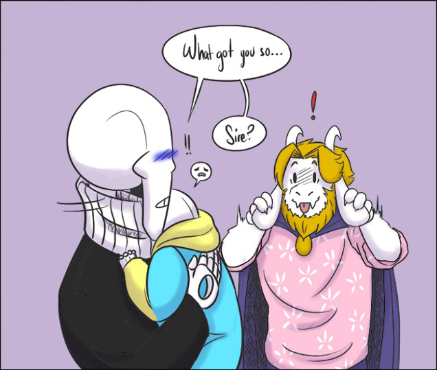 noire73:  Silly Asgore  I have been trying to finish this one for WEEKS. I don’t