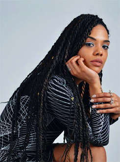 shirazade: Tessa Thompson photographed for Bunch Magazine