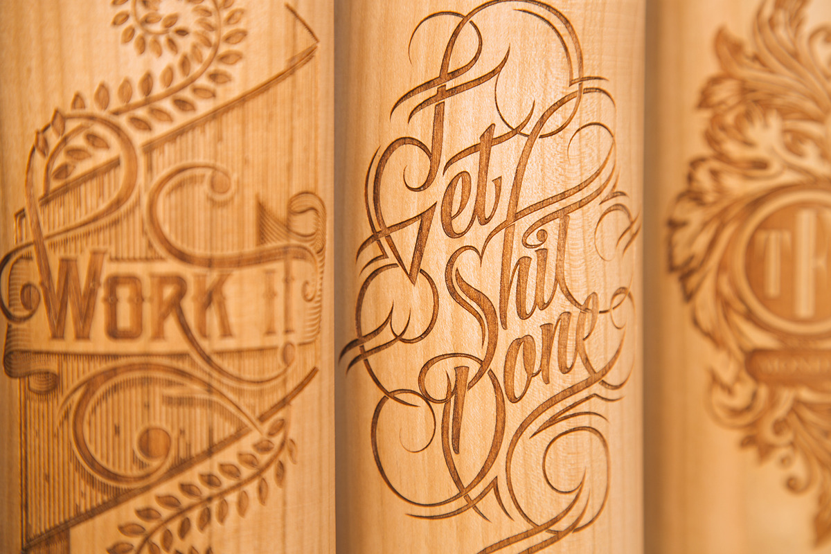 betype:    Wooden spray cans 2015 by  z i c s /  Malet Thibaut