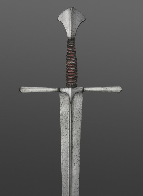 art-of-swords: Hand-and-a-Half Sword Dated: circa 1475-1500 Culture: Italian Medium: partially etche