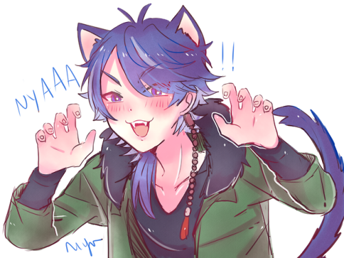 miiagurin-art: when dice screams NYYAA at the end of his rap hhhhhhhhhhhhhhh love it