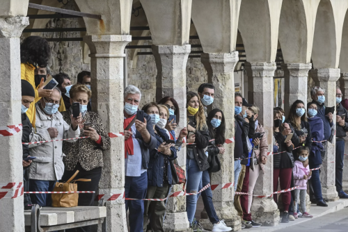 Pope Francis arrives in Assisi.> Photos: Fabrizio Troccoli.