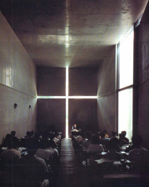 baadbaadnotgood: Tadao Ando, Chiesa della luce, Osaka, 1989