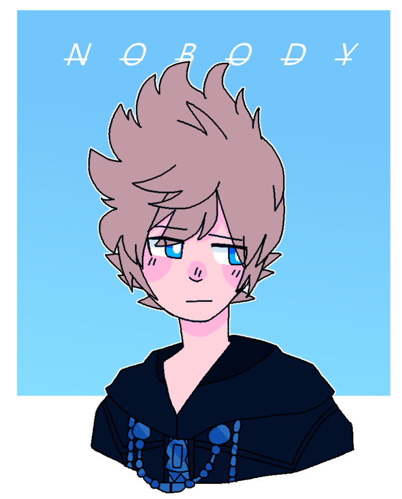 kagamemearts:  Wooooo something digital after 1000 years! Roxas because I love him
