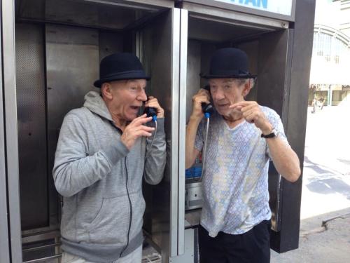 savleighm:  The fact that Sir Patrick Stewart and Sir Ian Mckellen are best friends in real life makes me so happy x 