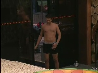 Alex dancing in his undies