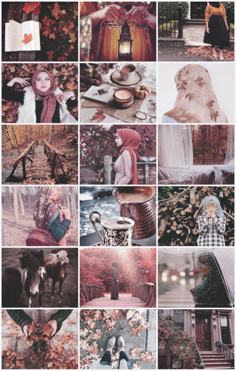 aestheticschaos - Autumn Hijab aestheticfor anon