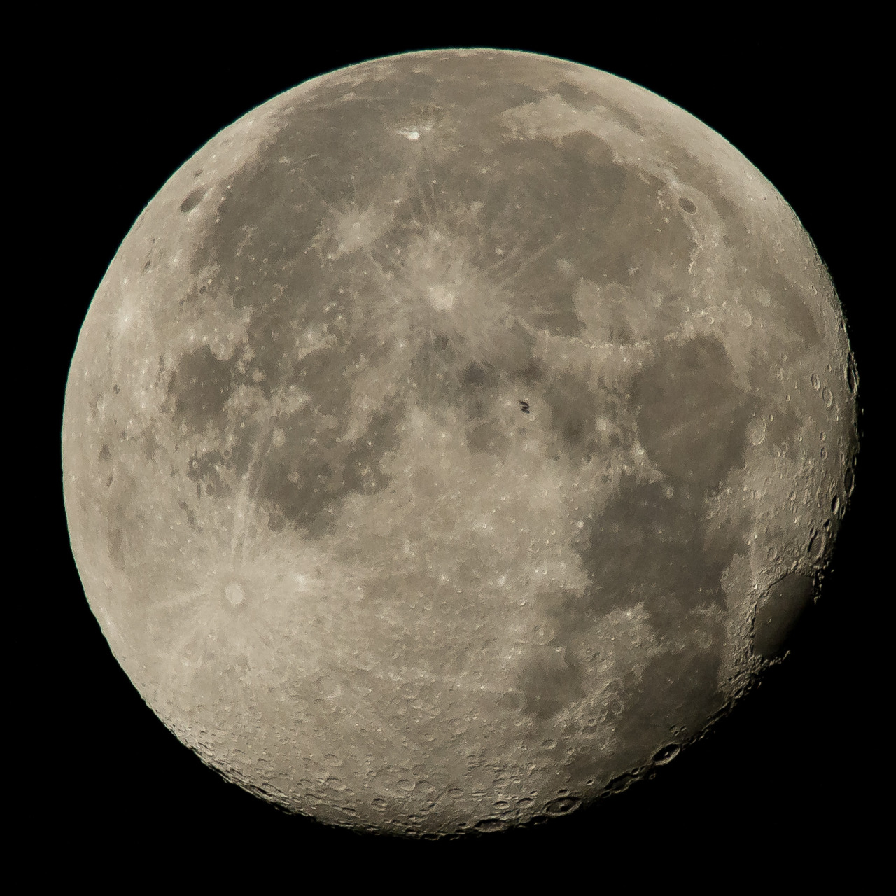 Space Station Lunar Transit