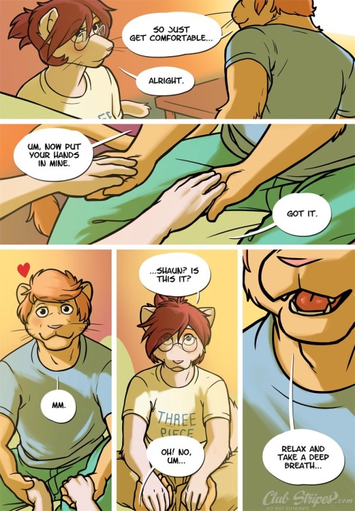furryhypnosis:  Short cut part 2 Artist: Meesh Copyright: club stripes