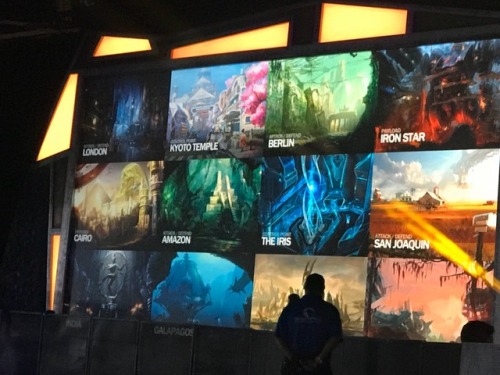maxxy-reblob: actualasamisato: More pics of the early concept art from the Overwatch panel. @ask-tin