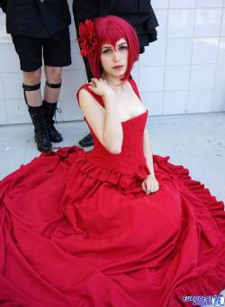 lyrota:  Got more photos of my Madam Red cosplay &lt;3 Photo by Eurobeat Kasumi!