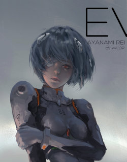 creaturesfromdreams:  Ayanami Rei by wlop 