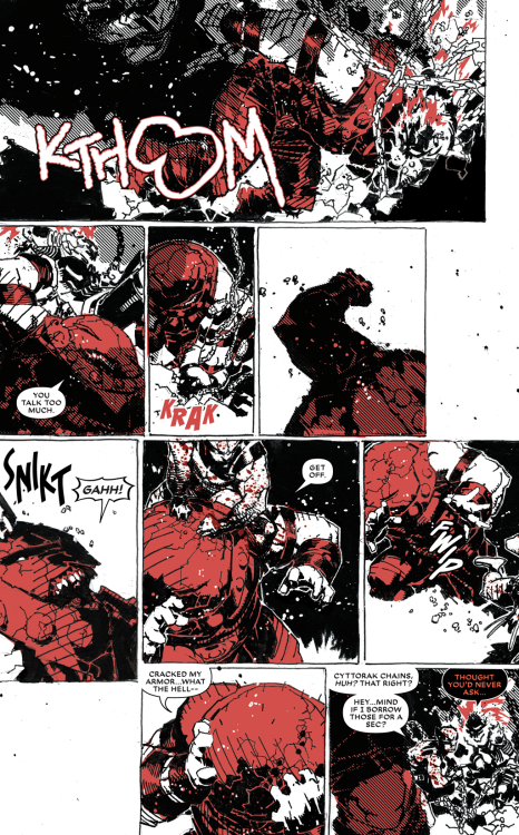 why-i-love-comics:Wolverine: Black, White, &amp; Blood #3 - “Burn” (2021)written by Donny Catesart b