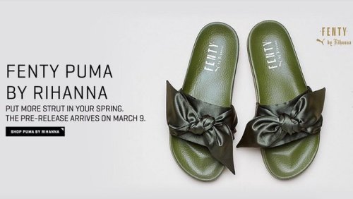 Rihanna’s FENTY X PUMA Spring Line Pre-Release arrives on March 9th.