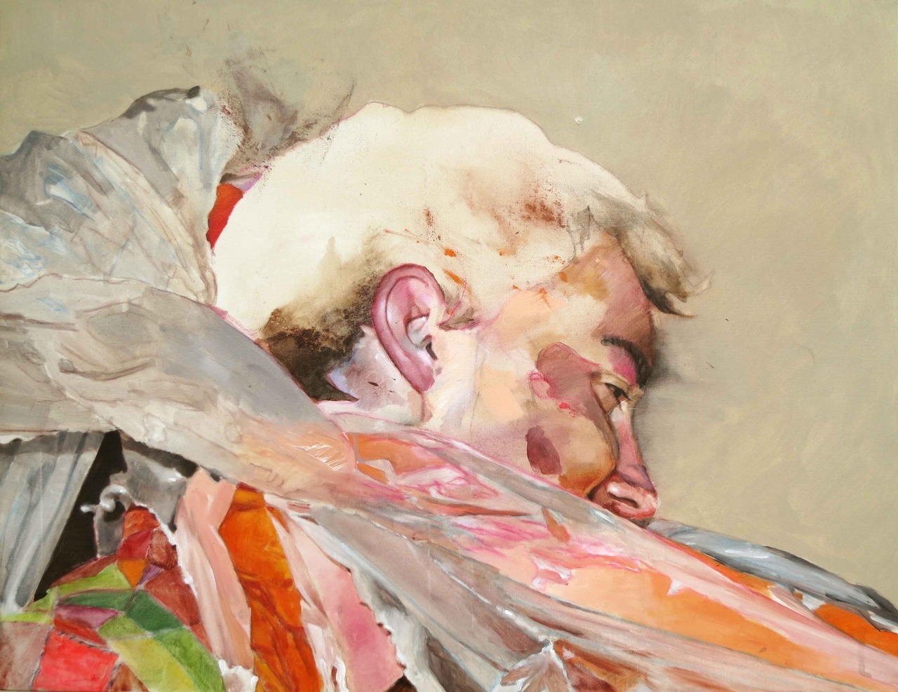 louros:  TM3 ; mixed media on canvas ; 50x65cm Lou Ros 2012  