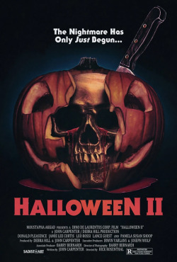 horrorfixxx:  Fan made Halloween 2 poster by Sadist Art Designs. 