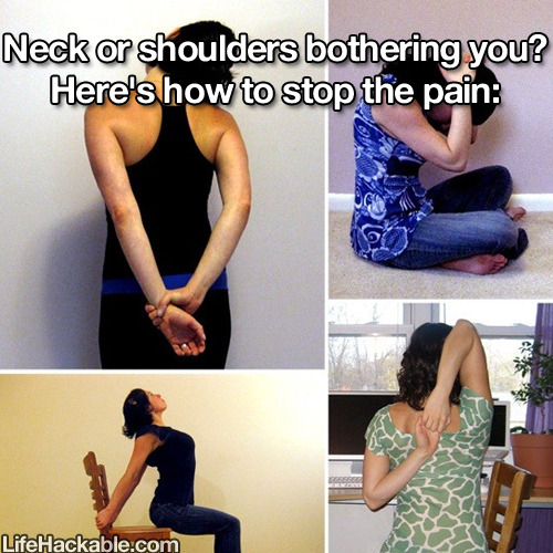 king-satan-senpai:  lifehackable:  Stretches that improve different aspects of your body.  i hate lower pain pain. bless this. 