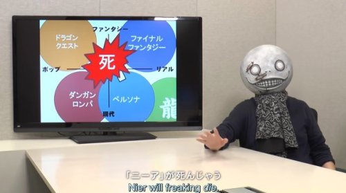 lederhozen: Yoko Taro is a national treasure