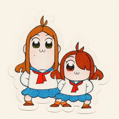 Pop Team Epic but it’s actually me and ma homie @melessiaarts