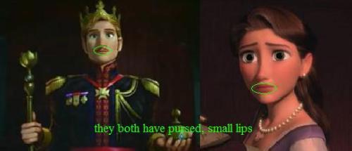 alittlebitofdisneymagic:  mystical-flute:  commanderelsa:  ivyonthefence:  gentlemen-wear-top-hats:  ok so i know how everyone thinks that the Queen of Corona and the Queen of Arendelle would be sisters, but what if the Queen of Corona and the King of