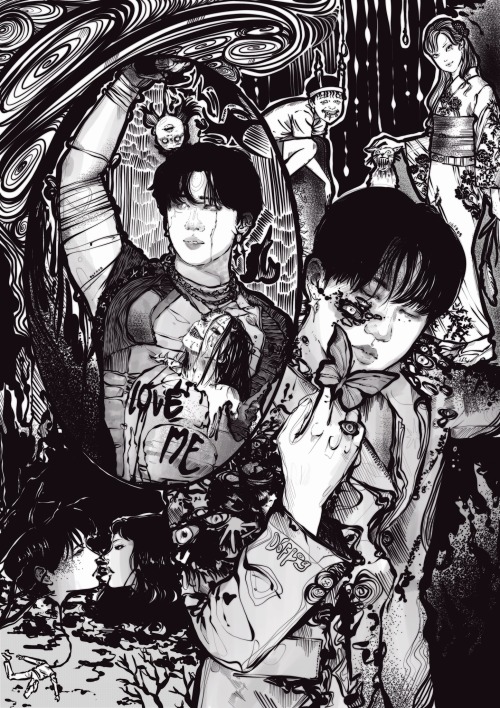 Stray Kids X Junji Ito Series 