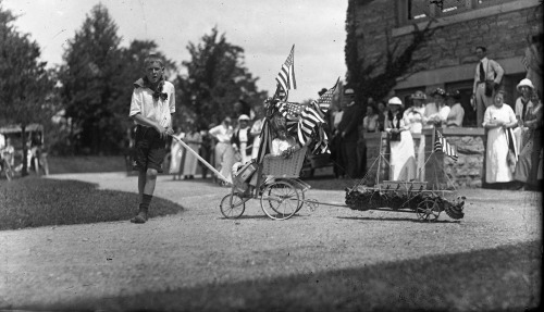 Happy birthday, America, and happy centennial, Bryn Athyn! ONE HUNDRED YEARS AGO TODAY, on July 4th,