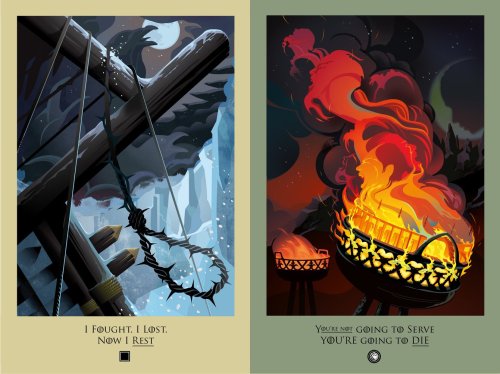 These gorgeous HBO-commissioned ‘Game of Thrones’ posters take 4 days to make after an episode airsW
