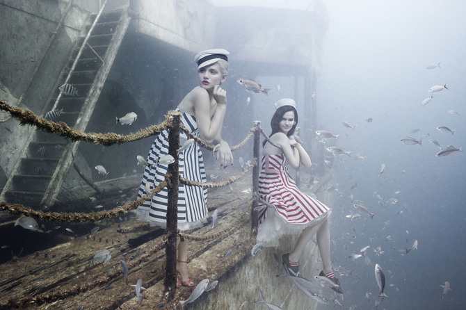 Fantastic concept
asylum-art:
“ Mohawk Project – The new project of underwater photography by Robert Staudinger and Andreas Franke
After “The Vandenberg, Life Below the Surface” and “Stavronikita Project“, here is the new project of the Austrian...