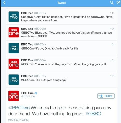 galloping-to221b-privetdrive:Dont you just love the people who run the BBC twitter accounts?The Grea