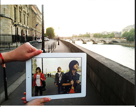  A Cassie goes back to the memorable places where DBSK took their photos for their “Boujour Paris” photobook.  source: World Bigeast Cassiopeia  cr: waiting for the Cassie that took this pictures to come forward.   