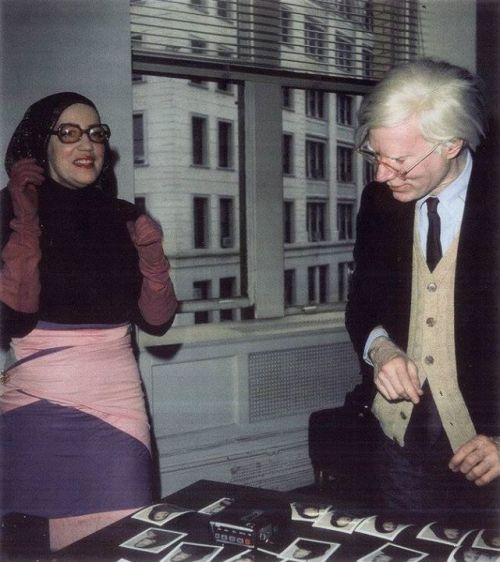 XXX Edie Bouvier Beale and Andy Warhol / ANATOMIKA photo