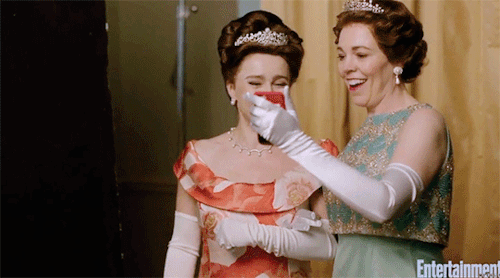thecrownnetflixuk: Behind the scenes with the cast of ‘The Crown’ S3: Olivia Colman | He