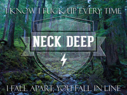 counterpurrs:Up In Smoke//Neck Deep *not my photo, edit only*