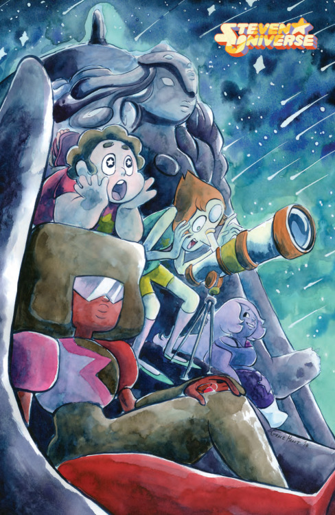 smoky-quartz-universe:STEVEN UNIVERSE COMIC - ISSUE # 11A cover artist - Bridget