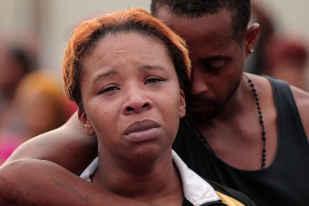 house-of-gnar:  Unarmed St. Louis teen gunned down by police officer August 9th,