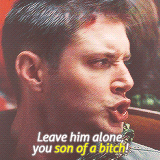 castiells:  “Son of a bitch!” → requested by shippingnian 