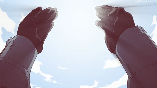 hawkeyedriza:   for Rose  &ldquo;Keep moving, Brother.&rdquo; 