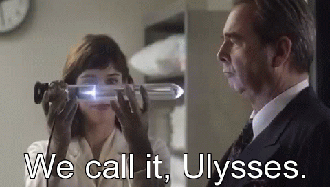 mosfanfiction:  Masters of Sex & Ulysses (The Cold Light Fusion, Vibrating, Camera, Camcorder Dildo). This thing cracks me up every time! 