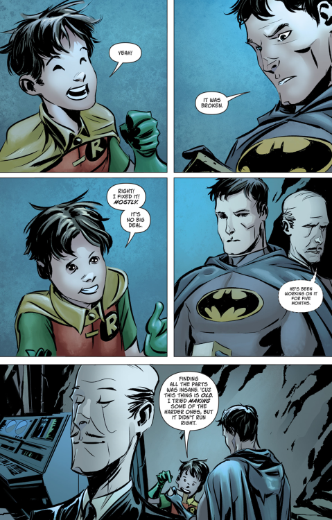 phantomchick:why-i-love-comics:Robin 80th Anniversary 100-Page Super Spectacular #1 - “More Time” (2
