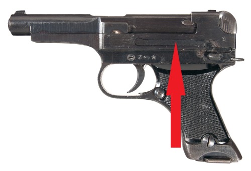 The Japanese Type 94 Nambu A creation of the Japanese designer Kijiro Nambu, the Type 94 pistol