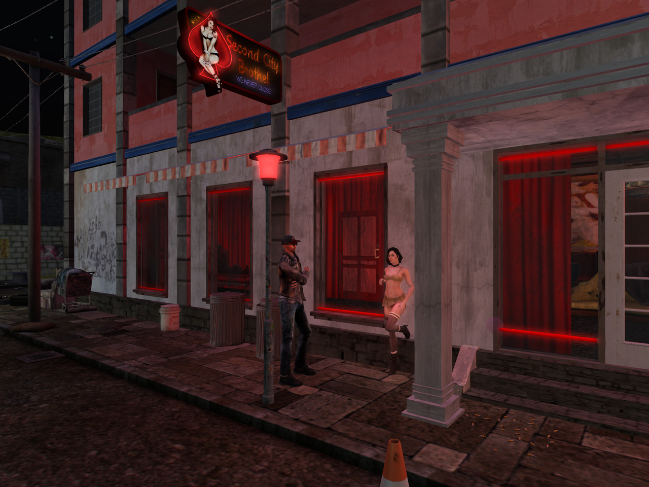 Sim exploring on Secondlife