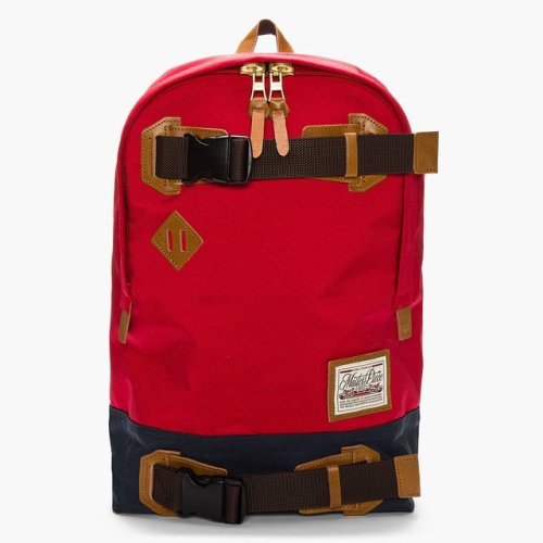 Red Belted Buddy Backpack by Master-Piece