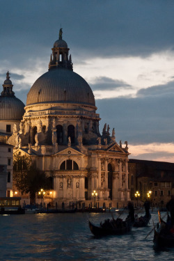  The basilica of Santa Maria della Salute, Venice. 